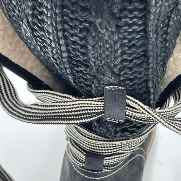 White Mountain  Tivia Boot  Women's Black Man Made Upper Synthetic sole SIZE 7 - Picture 11 of 12